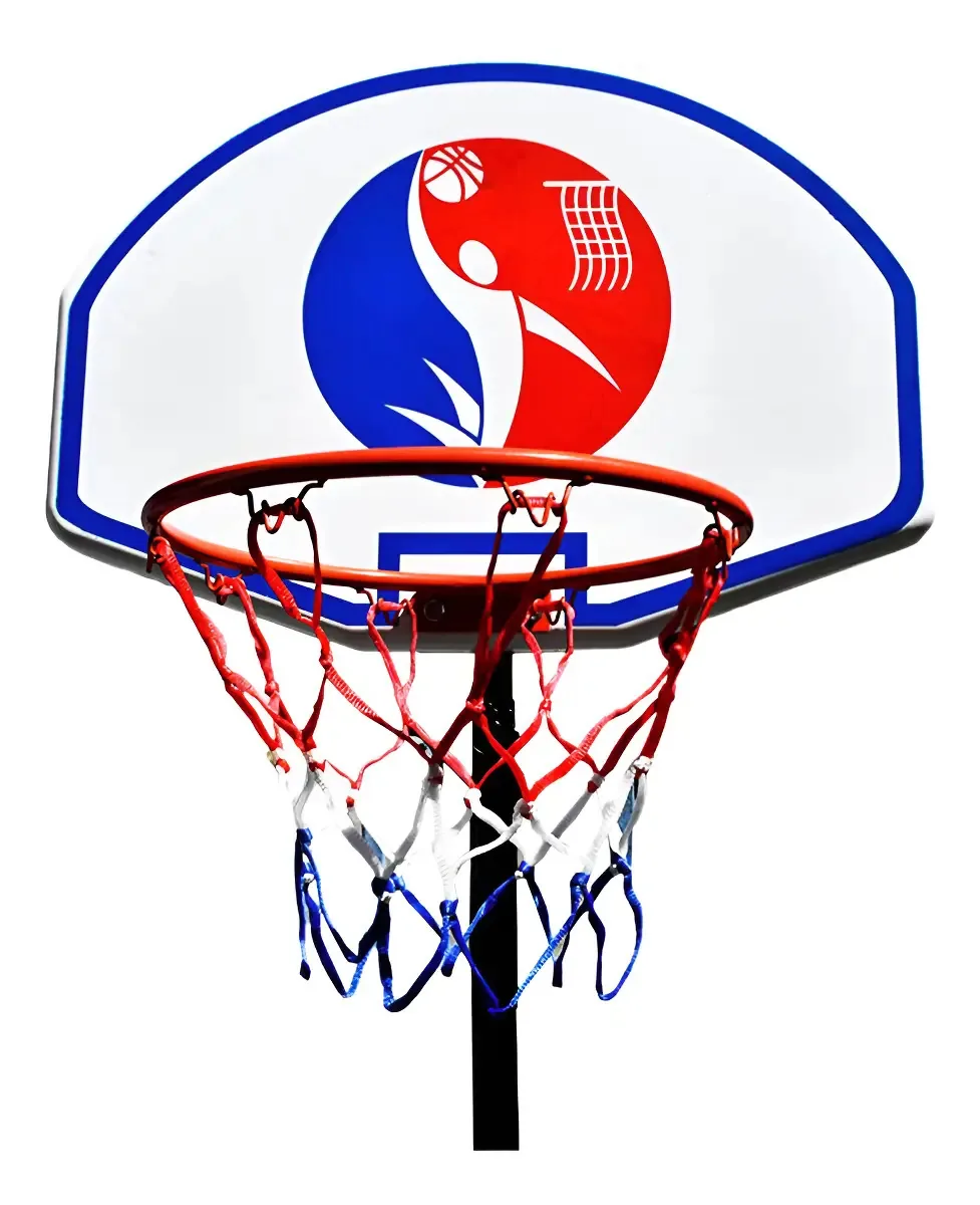 Cesta De Basquete Móvel Em Aço Ahead Sports Colorida