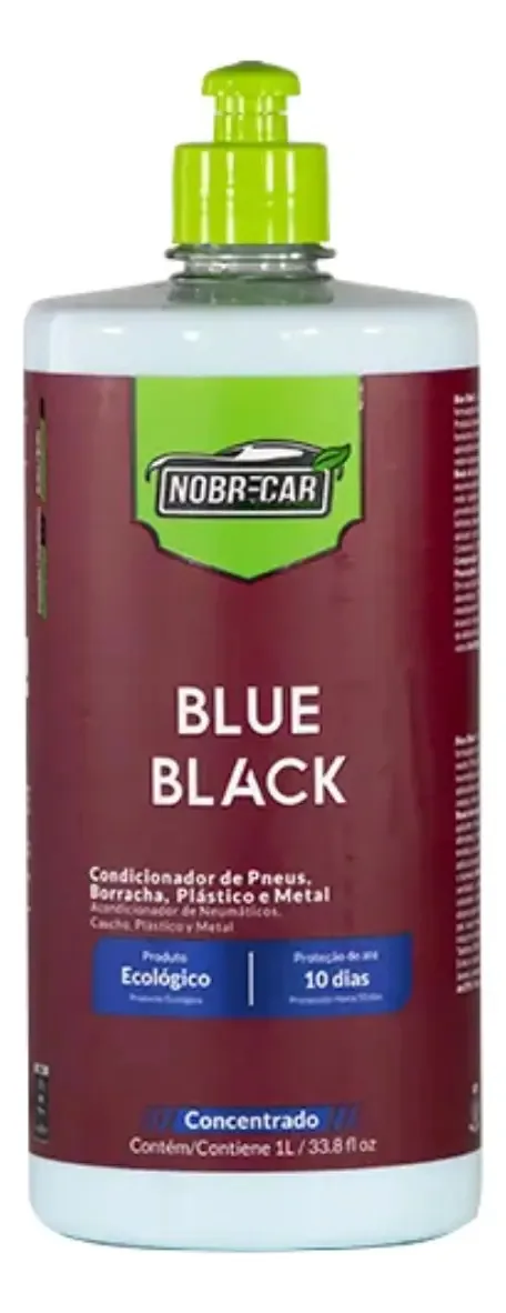 Condicionador de Pneus e Motor Nobrecar Blue Black 1L Prevenção Ecológica
