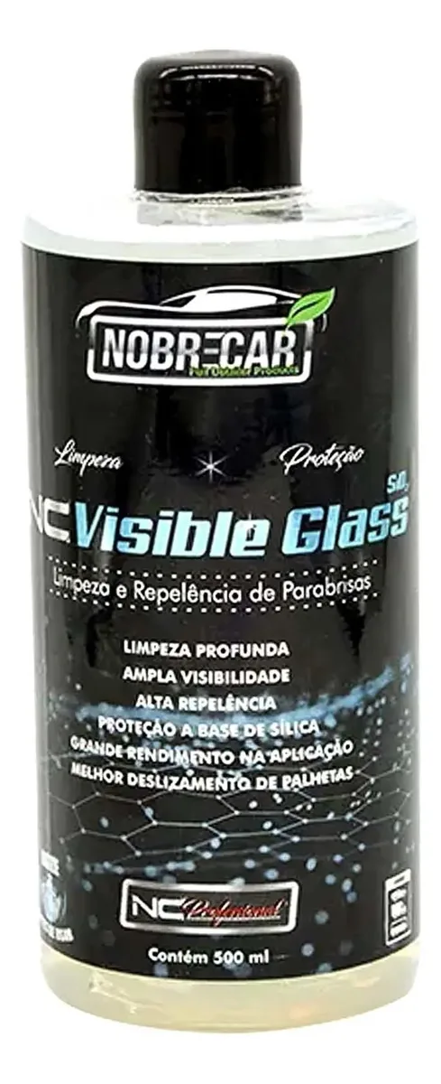 Limpador De Vidros Nc Visible Glass 500ml Nobrecar
