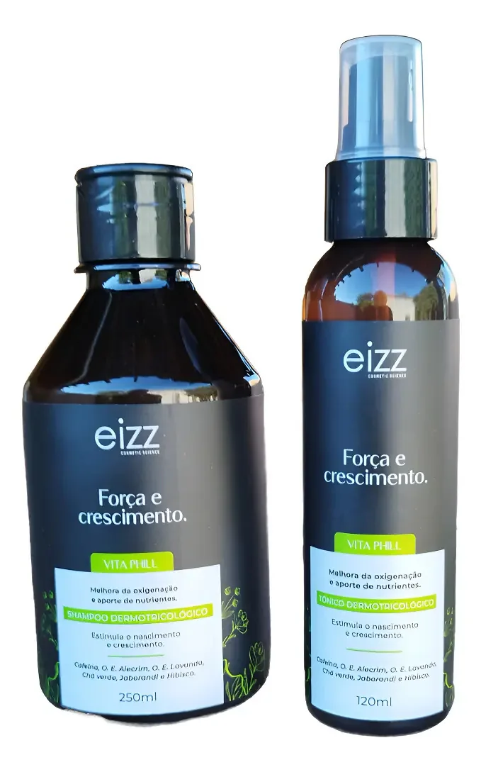 Shampoo E Tonico Força Estimulaçao Do Crescimento - Eizz