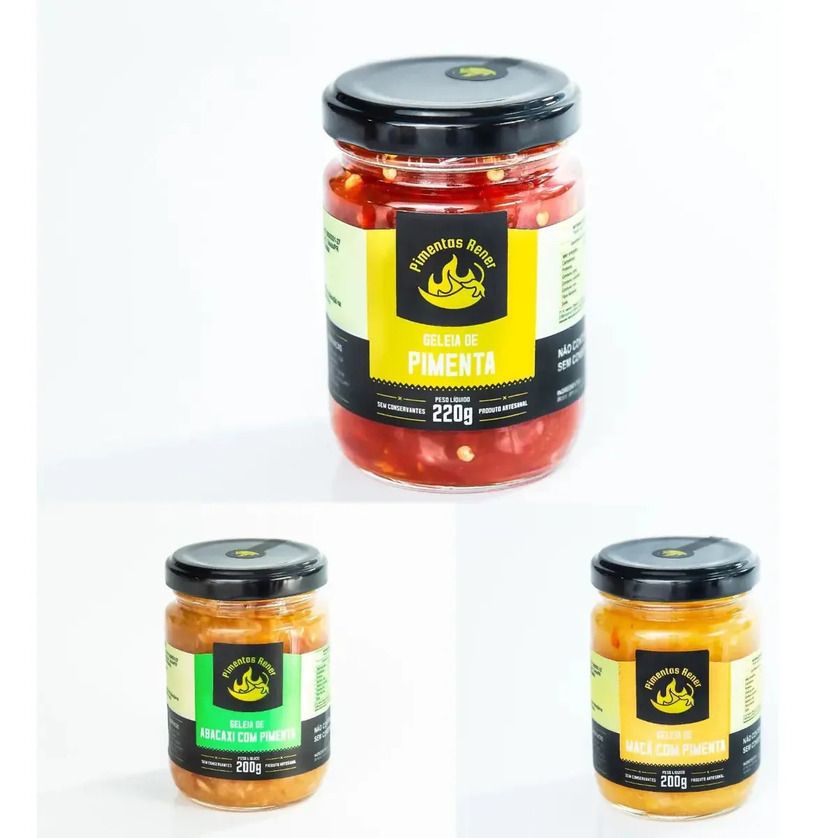 Kit Geleias De Pimentas Rener