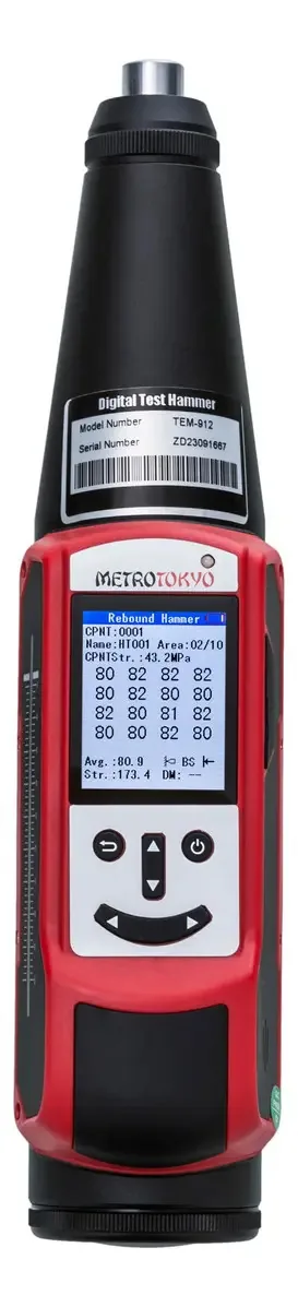 Durômetro Digital Para Concreto- Esclerômetro + Certificado