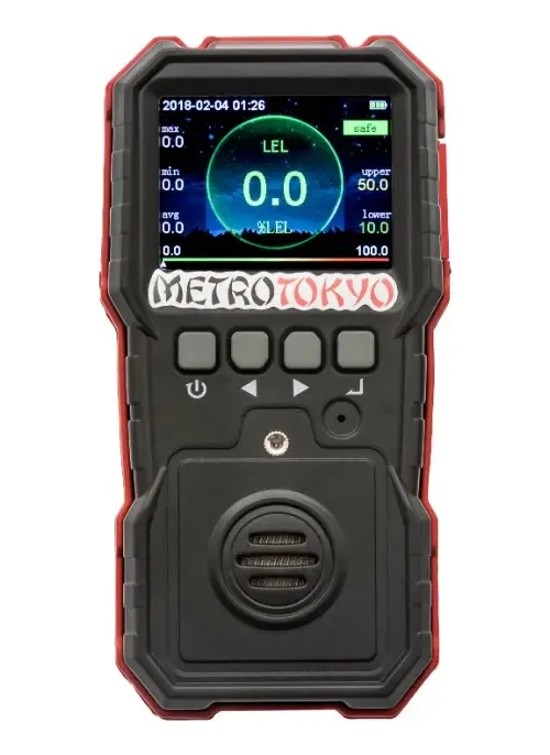 Medidor Detector Gás Combustível ( Lel) + Certificado Preto