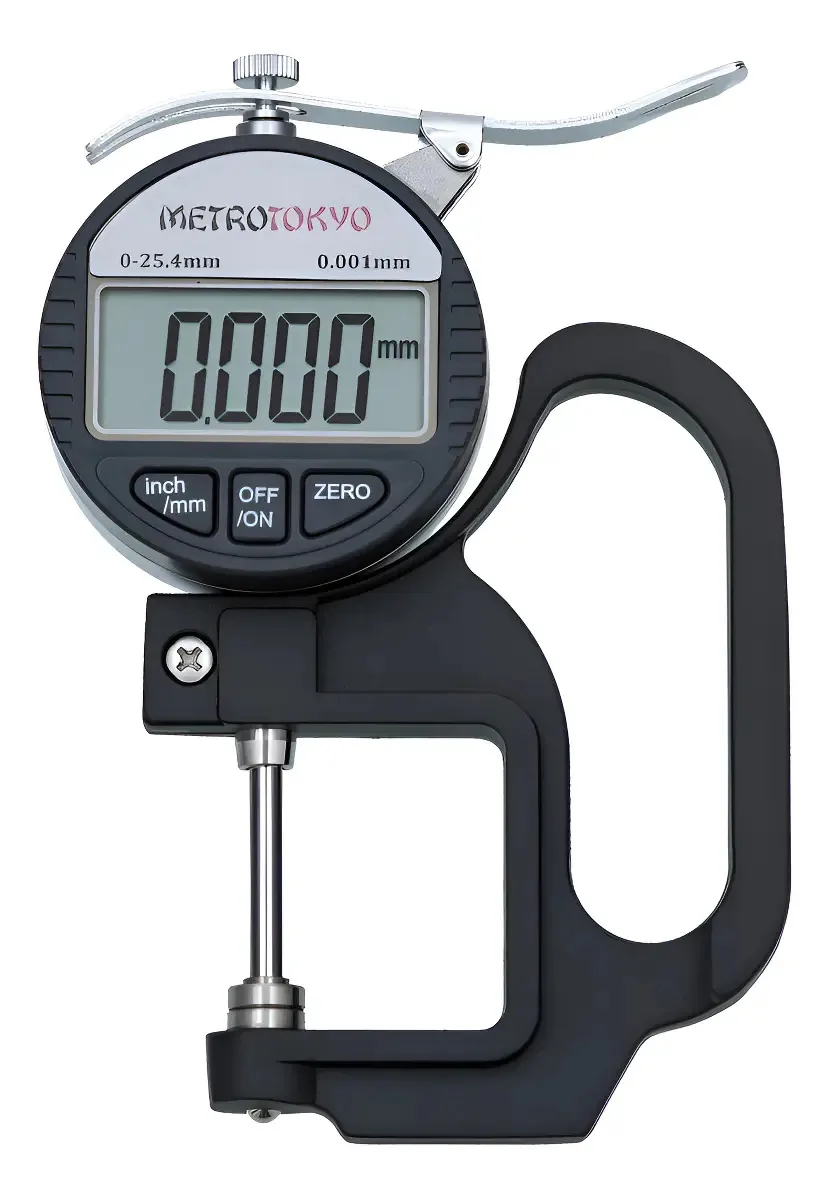 Especímetro Medidor Espessura Milésimal 0.001/0-25,4mm