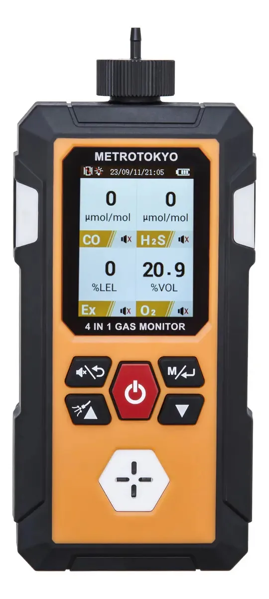 Medidor De 4 Gases Com Bomba Embutida + Certificado
