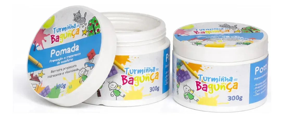 Creme Hidratação Turminha Da Bagunca Baby 300g 300mL Hipoalergênico