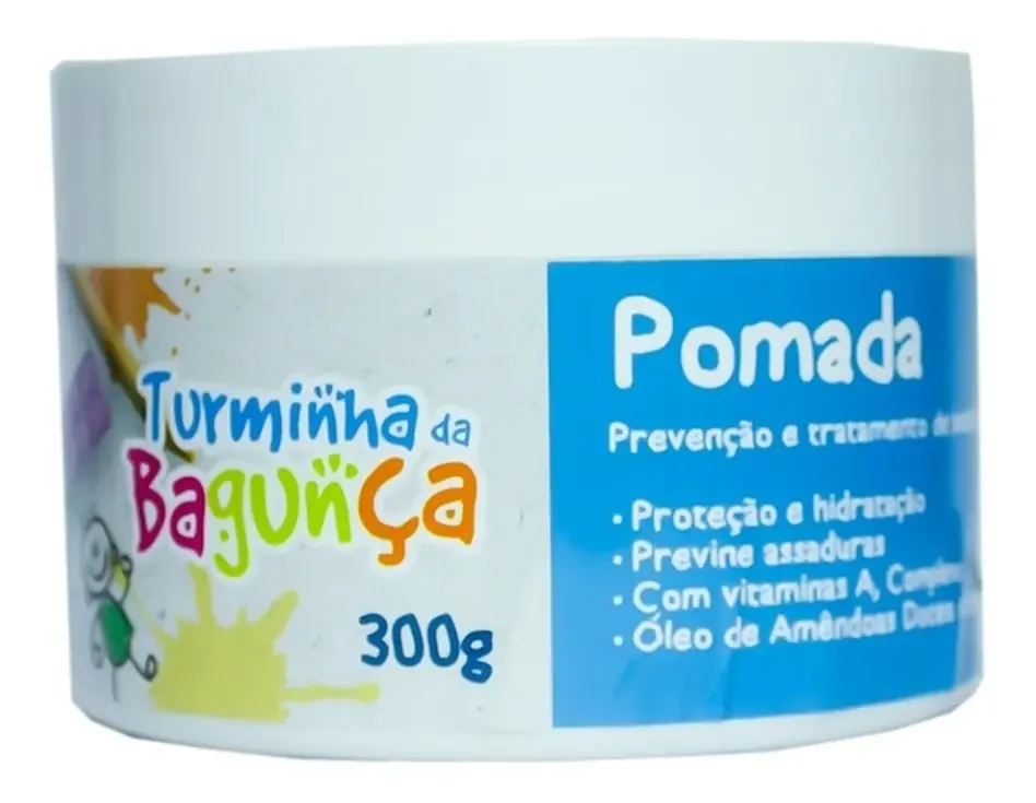 1 Pomadas Turminha Da Bagunça 300 G Prevenção E Tratamento
