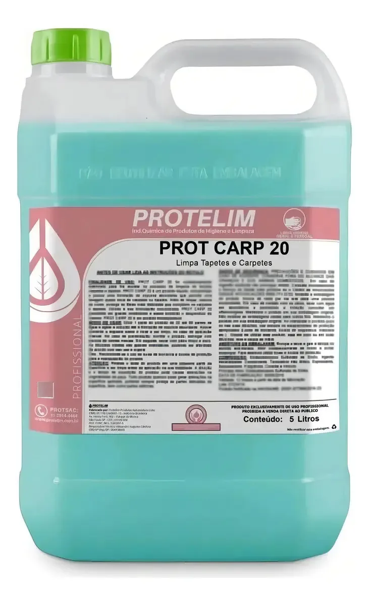 Limpa Carpetes E Estofados Prot Carp 20 Protelim 5lt
