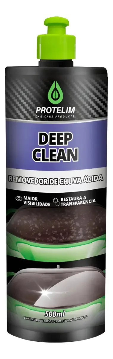 Deep Clean Removedor De Chuva Ácida 500ml Protelim