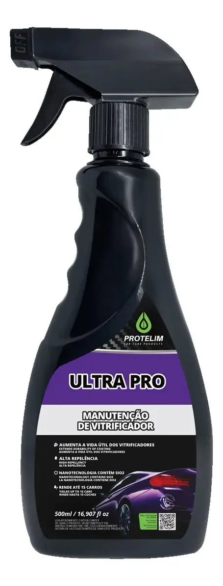 Manutenção De Vitrificador Ultra Pro 500ml Protelim