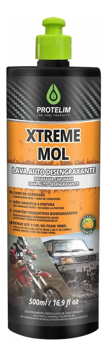 Detergente Desengraxante Protelim Xtreme Mol 500 mL