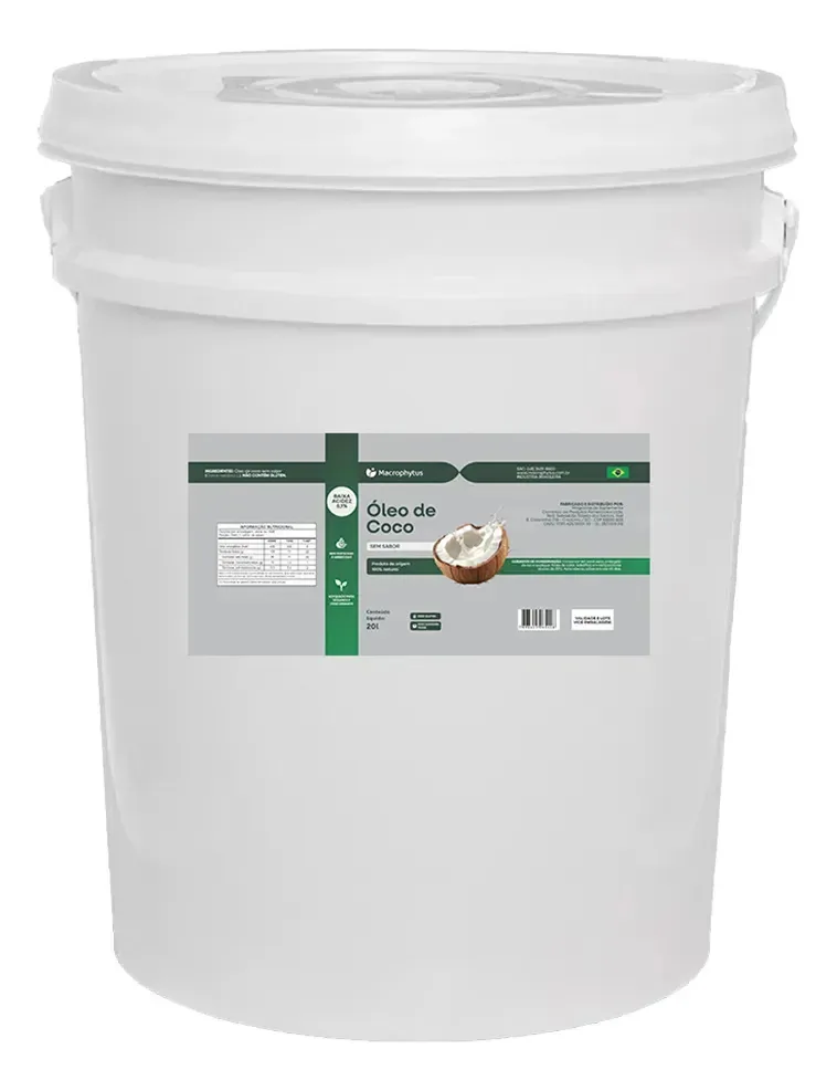 Óleo De Coco Não Saborizado 20l