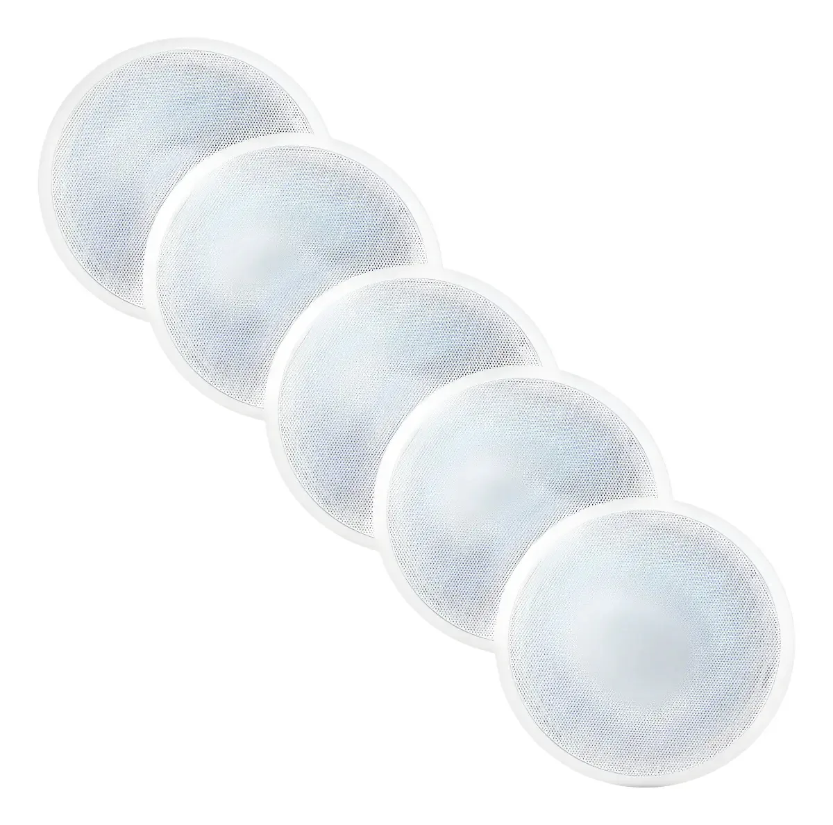 5 Caixas Acústicas Orion para Teto Som Ambiente 55W Branco