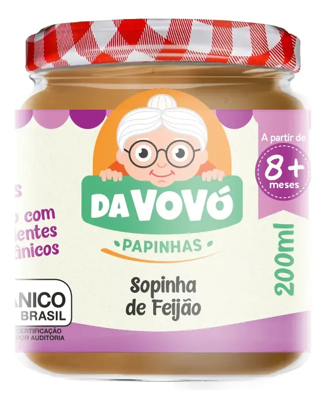 Linha 8+ - Sopinha De Feijao 8+ 200ml