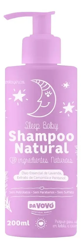 Sleep Baby Shampoo Natural