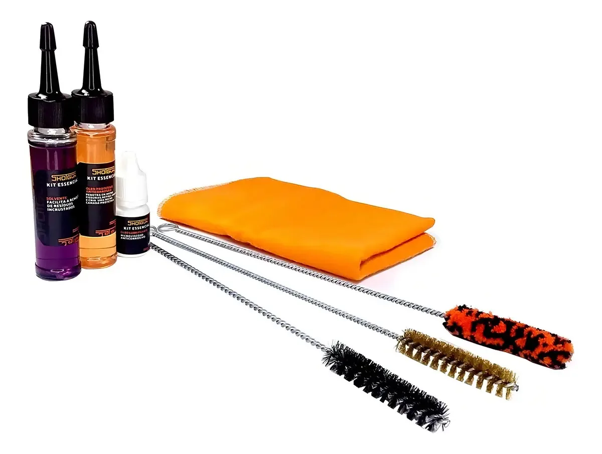Kit De Limpeza Essencial Shotgun Ke-45