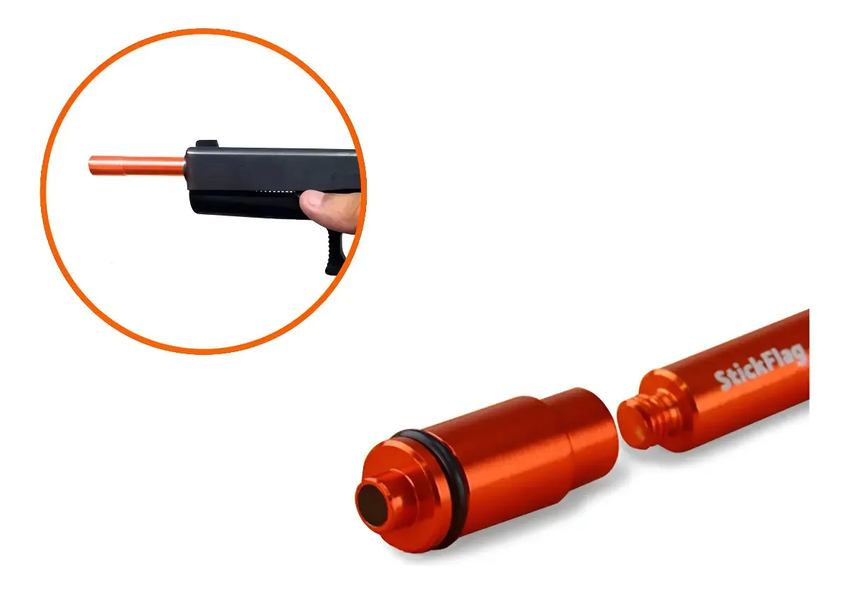Safety Flag Shotgun Para Treino Stickflag Para Arma .40s&w