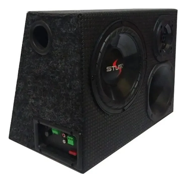 Caixa Trio Amplificada 8 Polegadas Sturdy 400 Watts Rms