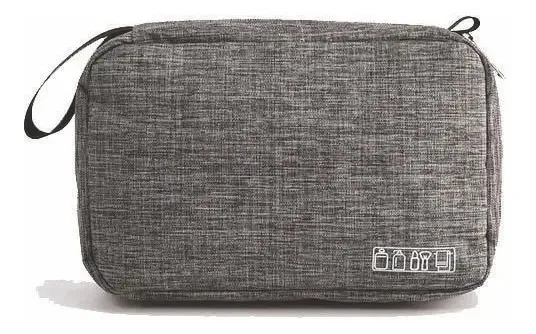 Necessaire Cabide Para Higiene Pessoal 50244 Cinza