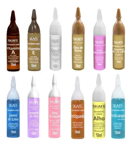 Ampola Skafe Concentrado Anti Queda Skafe 10ml