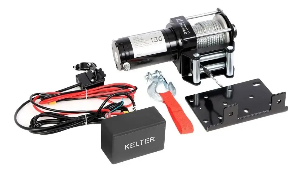Guincho Elétrico 12v 3000lbs Kelter Kgv3000