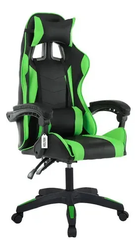Cadeira Gamer Giratória Kelter Verde V704x