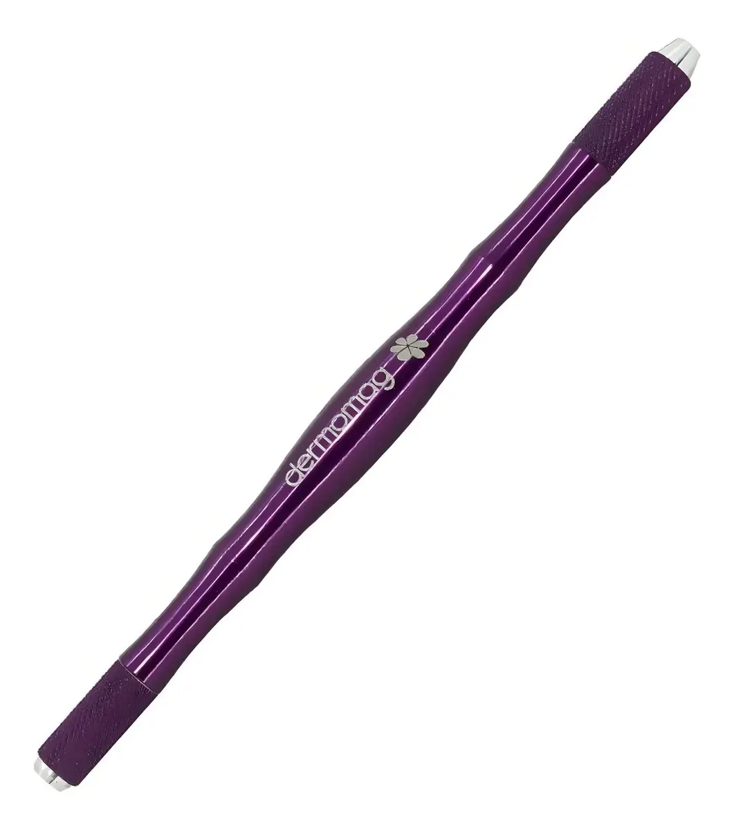 Caneta Tebori Dermomag Duo Cores Cor Lilás