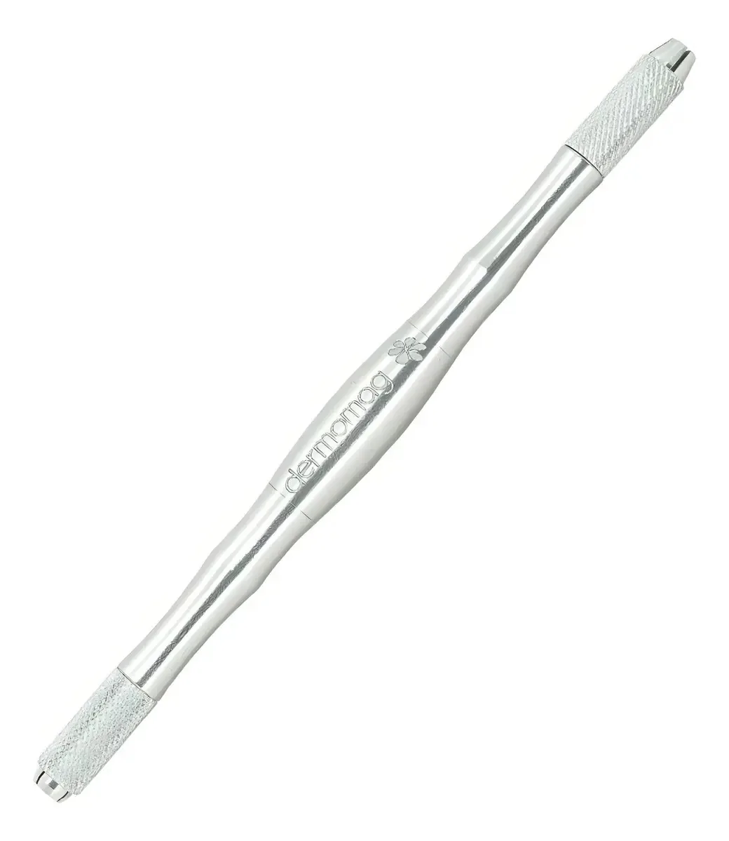 Caneta Tebori Dermomag Duo Cores Cor Prata