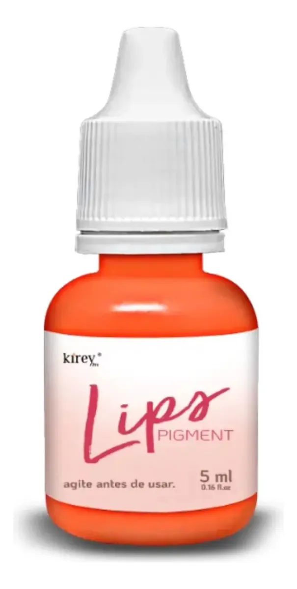 Pigmento Laranja Mikán 5ml Kirey Para Lábios Micronizado