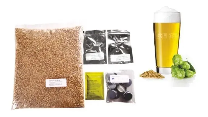 Kit Cerveja Kolsch - 20l Brewbeer Com Insumos E Receita