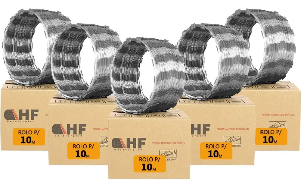 Cerca Concertina 45cm Para 50 Metros