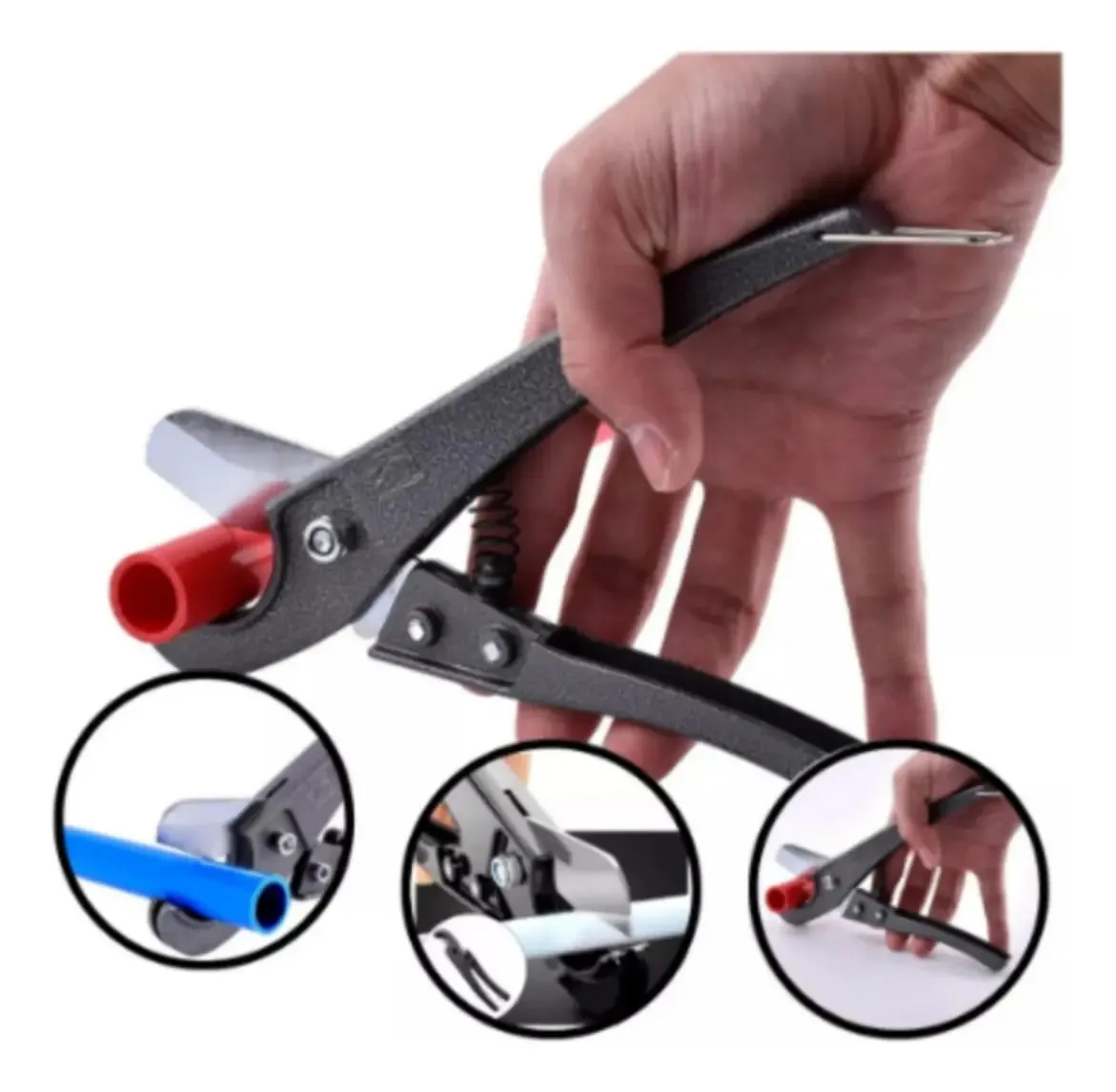 Cortador de Tubos PVC e Mangueiras ATMAS para Encanamento Profissional