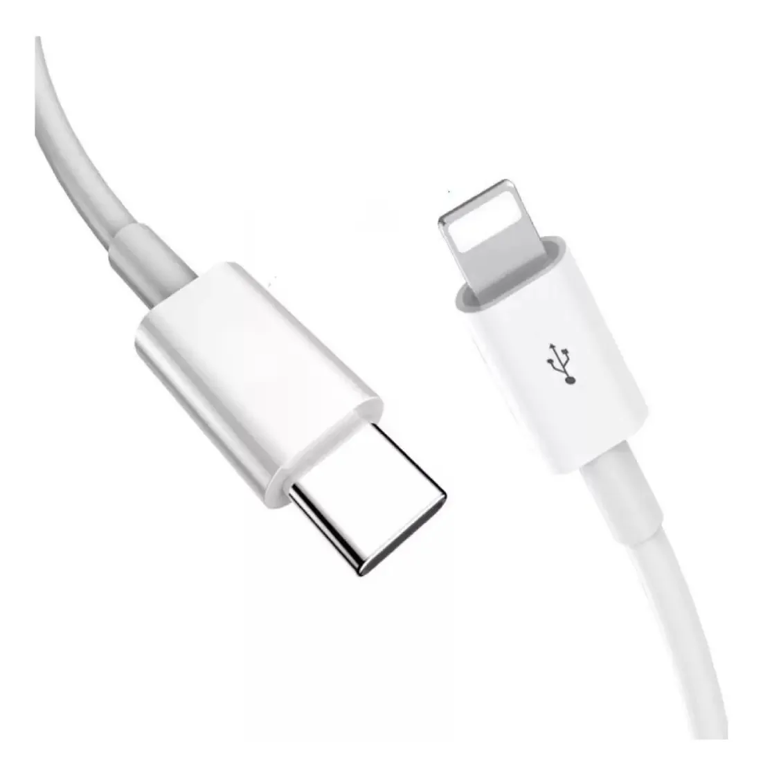 Cabo De Dados Usb C Lightning Fca-5c1 Cor Branco