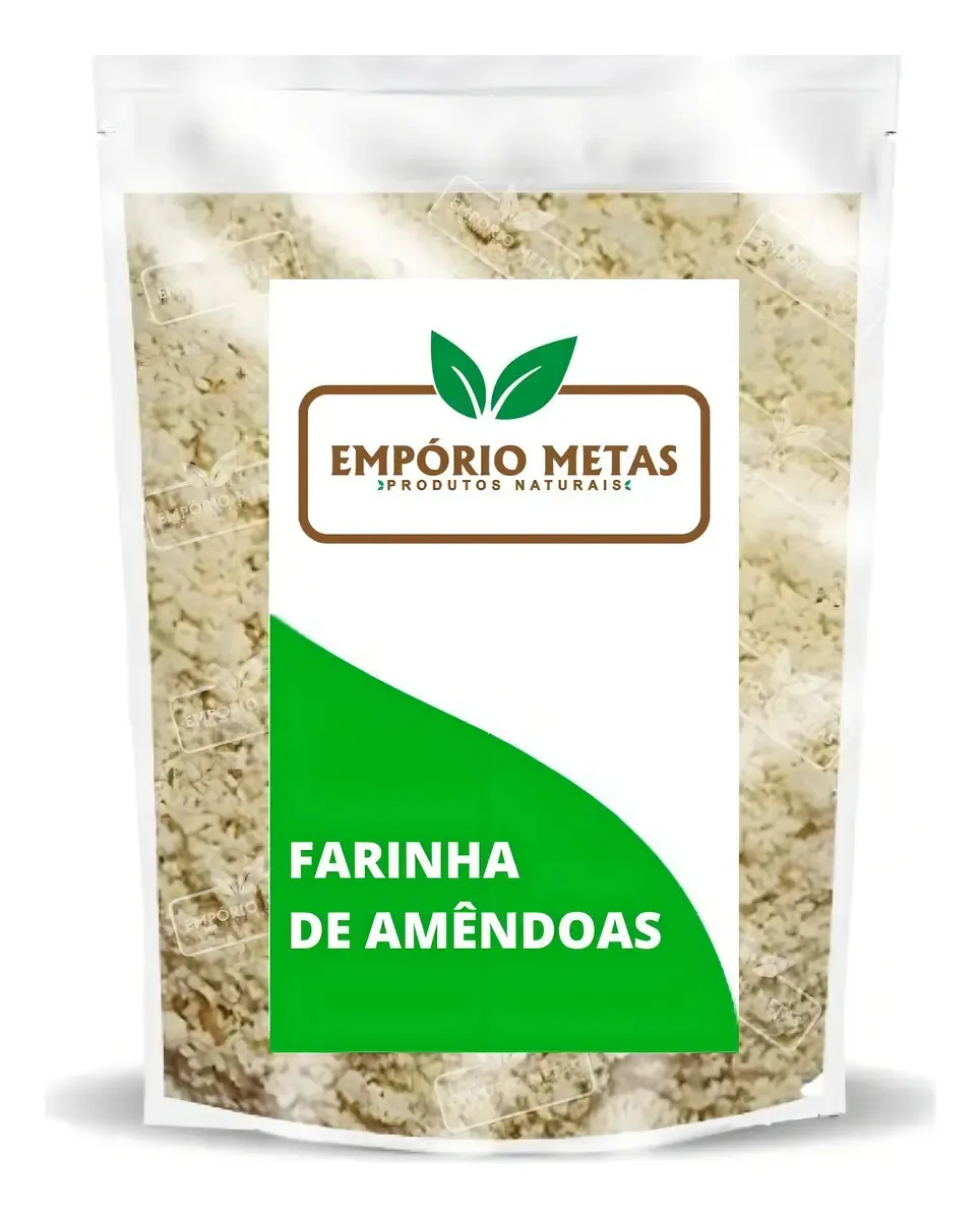 Farinha De Amêndoas 1kg Empório Metas