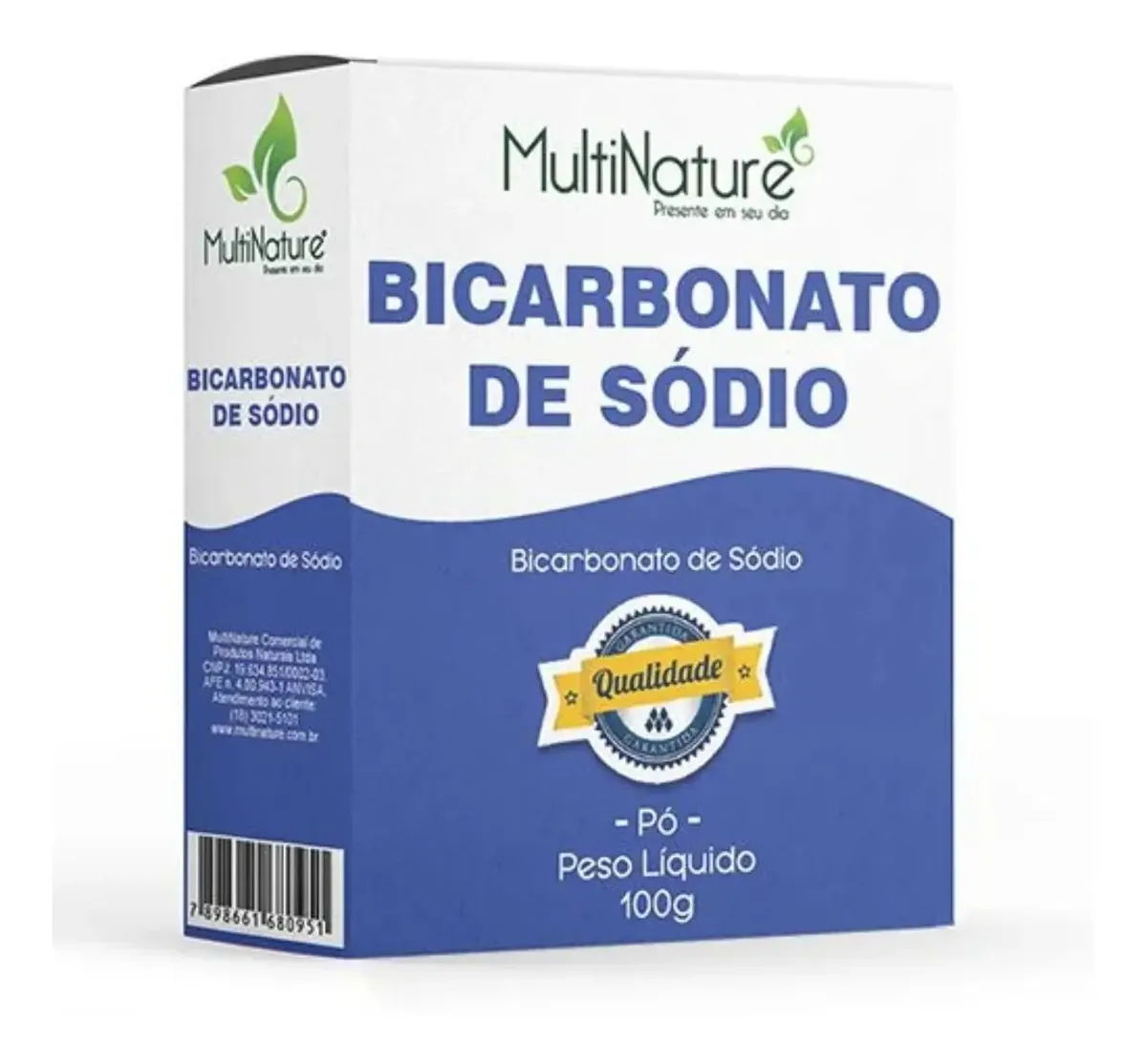 Bicarbonato De Sodio C/100grs. Multi