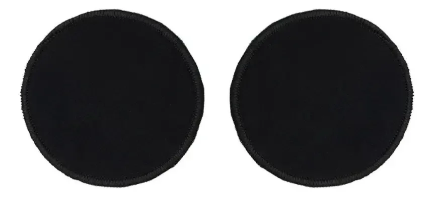 Absorvente Para Seios Inciclo 2 Pares Reutilizável Preto