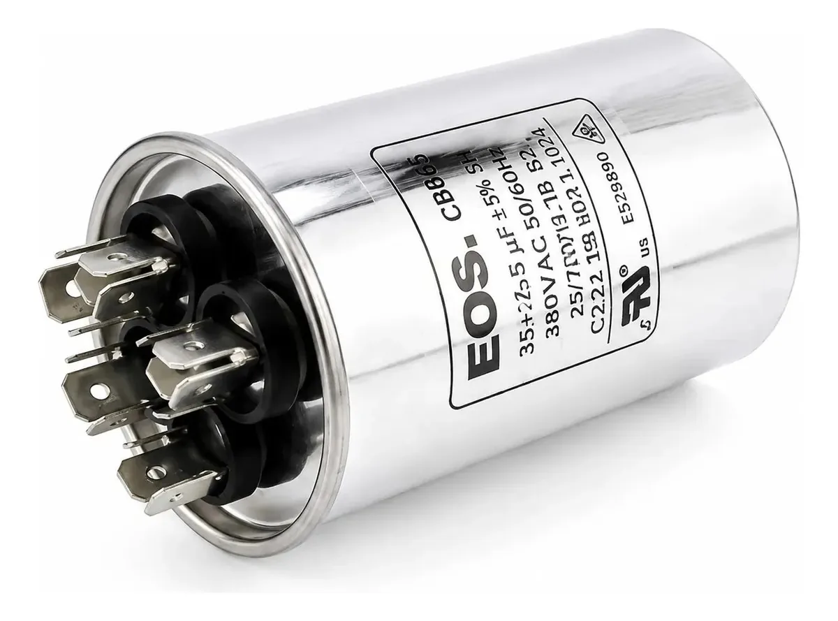 Capacitor Duplo 35+2.5 Mfd 380vac