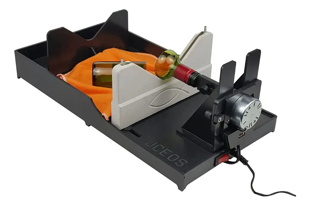 Cortador De Garrafas Vidro Corta Fácil Jceos 220v Motorizado