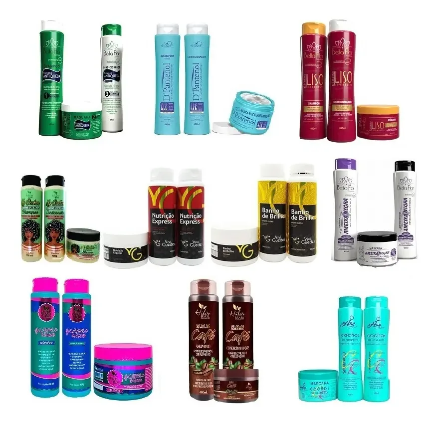 5 Kit Tratamento Capilar Profissional