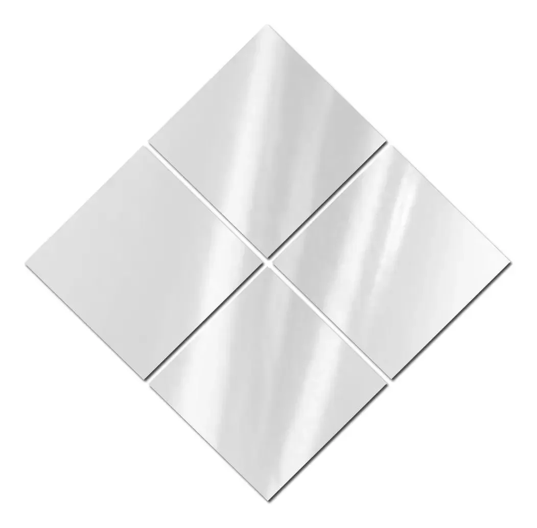 Espelhos Decorativos Em Acrílico Personalizável 70 X 70 Cm