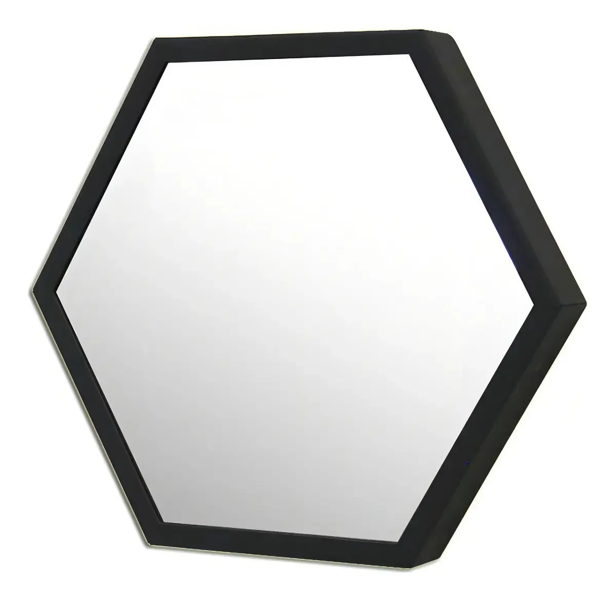 Espelhos Hexagonal Com Moldura 60 X 52 Cm