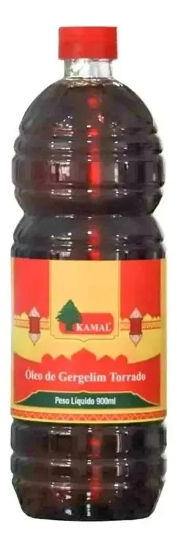 Óleo De Gergelim Torrado 900ml Kamal