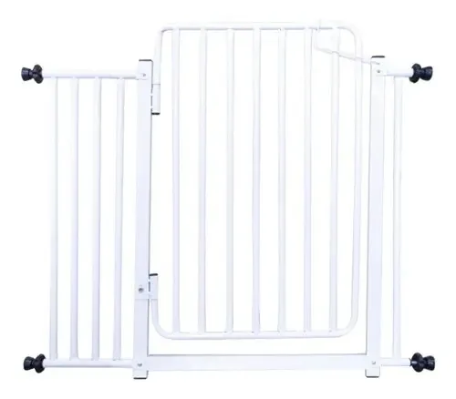 Grade de Segurança Para Porta Ajustável de 89 a 94 cm Sua Casa Top Branca
