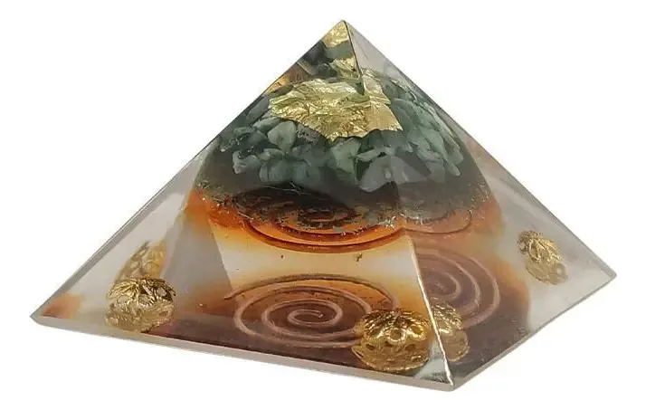 Orgonite Pirâmide Da Ordem De Santa Esmeralda - Cura