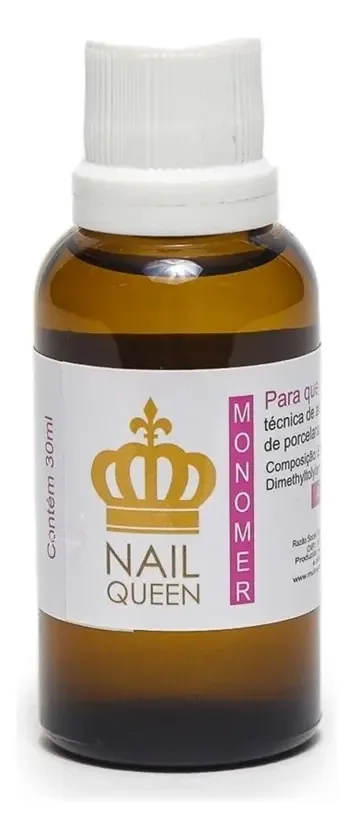 Po/gel Acrilico/primer Nail Queen Monomer 30ml
