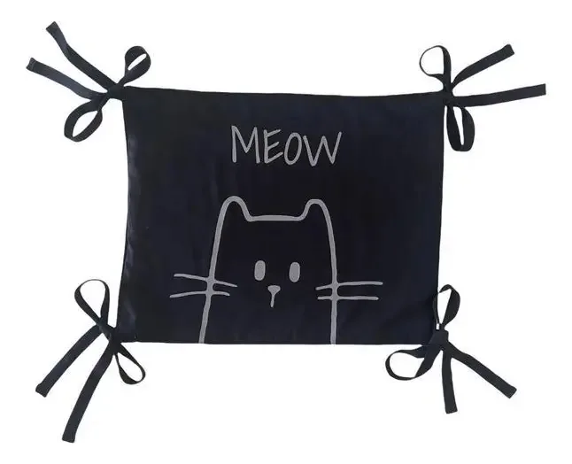 Rede Para Gato Meow Preto Nitsa Milla