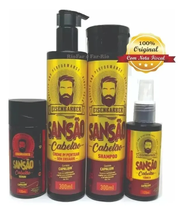 Kit Sansão Cabelão