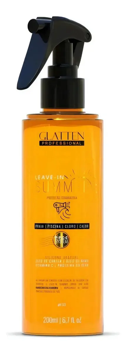 Glatten Professional Summer Leave In Proteção Termoativa 200ml