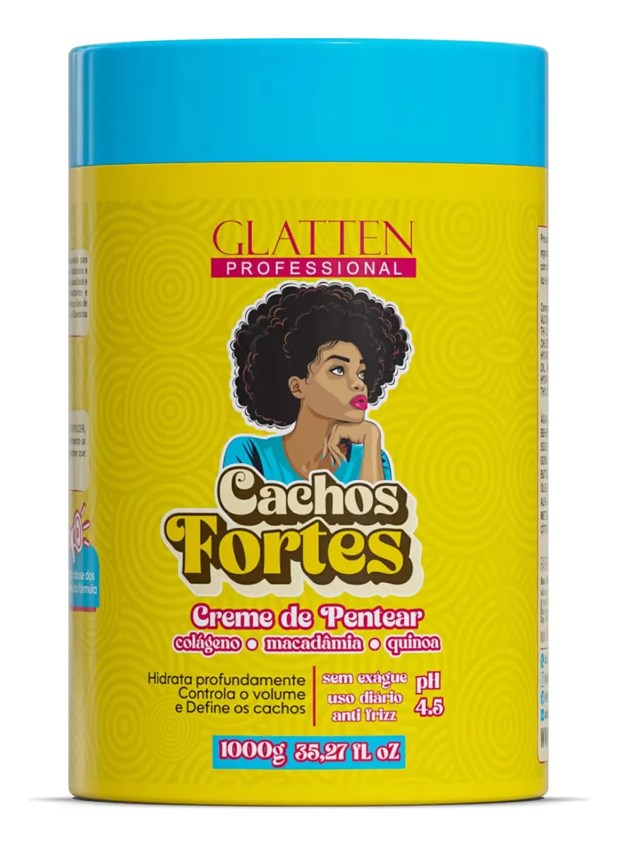 Creme De Pentear Cachos Fortes - 1000g