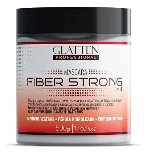 Máscara Fiber Strong 500g - Glatten